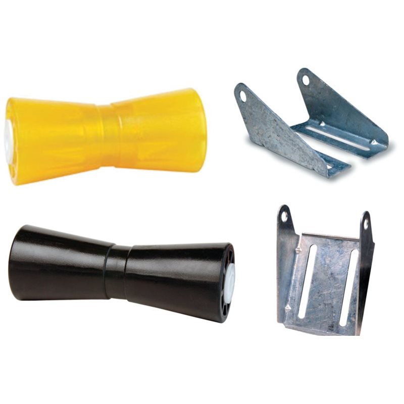 Rollers, Roller Brackets & Shafts 