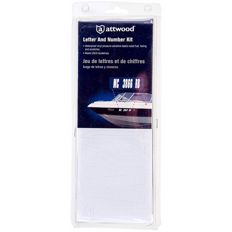 White Letter & Number Kit