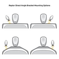 MINN KOTA RAPTOR BLACK DIRECT MOUNT ANGLE BRACKET