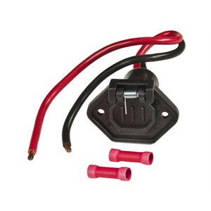 SIERRA MARINE WH10520 12 VOLT TROLLING MOTOR BOAT SIDE RECEPTACLE 