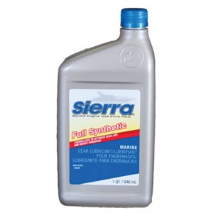 SIERRA MARINE 18-9680-2 SIERRA FULL SYNTHETIC GEAR LUBE - QUART