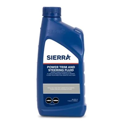 SIERRA MARINE POWER TILT & STEERING FLUID - QUART