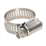 MARINE FASTENERS #10 1 / 2 INCH TO 1-1 / 16 INCH O.D. STAINLESS STEEL HOSE CLAMP - SOLD AS EACH