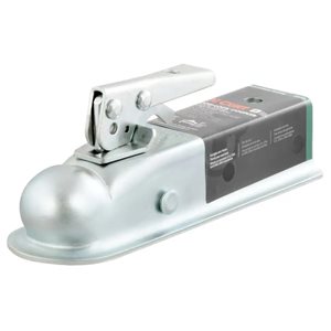 CURT 25153 2" STRAIGHT-TONGUE COUPLER WITH 2" CHANNEL