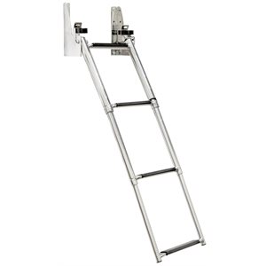 WHITECAP S-1857 TELESCOPING LADDER 4 STEP