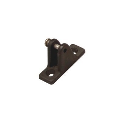 WHITECAP 3428B BLACK LARGE ANGLED DECK HINGE