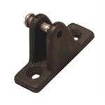 WHITECAP 3428B BLACK LARGE ANGLED DECK HINGE