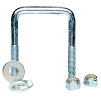 TIE DOWN 86215 SQUARE SPRING / AXLE U-BOLT 2-1 / 16 x 4-13 / 16