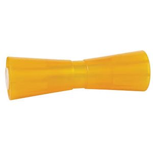 TIE DOWN 86199 12 INCH YELLOW KEEL ROLLER - FITS 5 / 8 INCH SHAFT
