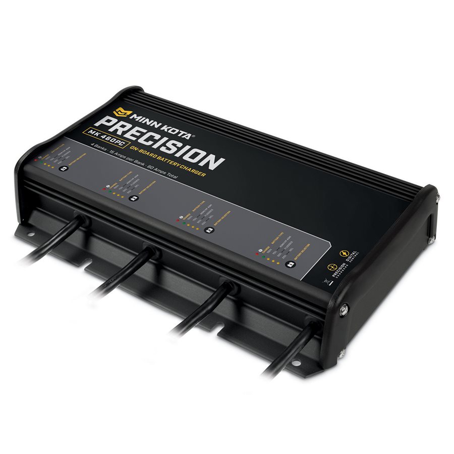 MINN KOTA MK460PC 4 BANK 15 AMP PER BANK 60 AMP BATTERY ...