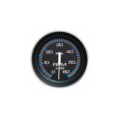 Faria 39040 Kronos Tachometer Gauge with Hourmeter 7000 RPM Gas Outboard - 4