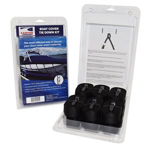 CARVER 61000 BOAT COVER TRAVEL STRAP KIT - 12 PACK