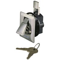 PERKO 0921DP0CHR CHROME LOCKING FLUSH LATCH