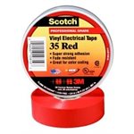 3M 10810 RED ELECTRICAL TAPE 3 / 4in x 66ft