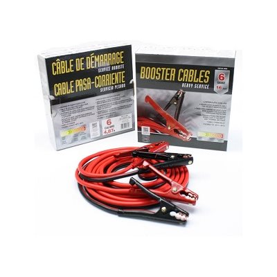 DEKA 04850 BOOSTER / JUMPER CABLES 6 GAUGE x 16 FEET
