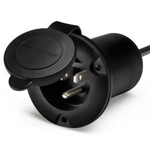 PROMARINER 51300 BLACK UNIVERSAL AC PLUG HOLDER