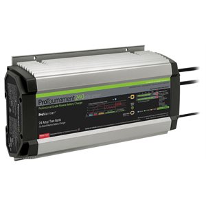 PROMARINER 53242 PRO 240 24 AMP 2 BANK BATTERY CHARGER